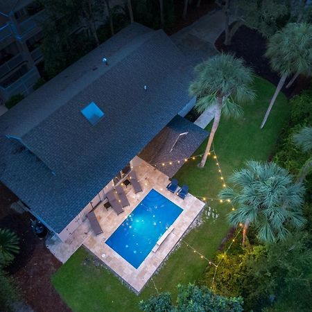 Luxury Beach House - 2Min Walk To Beach - Private Pool - Group & Dog Friendly 힐튼 헤드 아일랜드 외부 사진