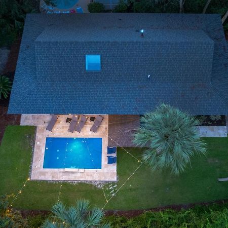 Luxury Beach House - 2Min Walk To Beach - Private Pool - Group & Dog Friendly 힐튼 헤드 아일랜드 외부 사진